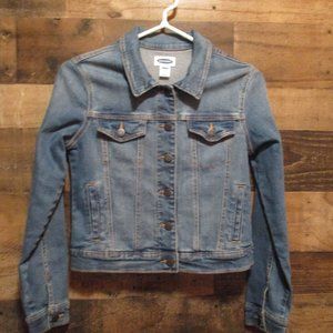 OLD NAVY DENIM BLUE JEAN JACKET SIZE XL-14